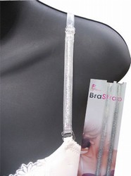 Bra Oil Straps - Silver Glittering