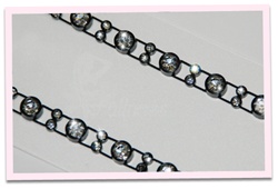 Double Rhinestone Bra Straps