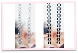 Fancy Bead Bra Straps